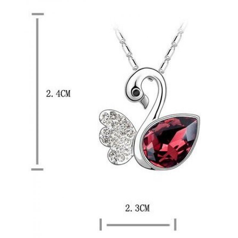 Set Elemente Swarovski Lebada